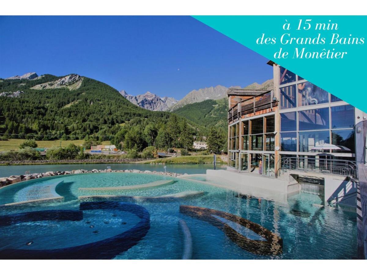 La Ruinee Appartement Chaleureux A Proximite Des Pistes Et Commodites Briancon  Luaran gambar